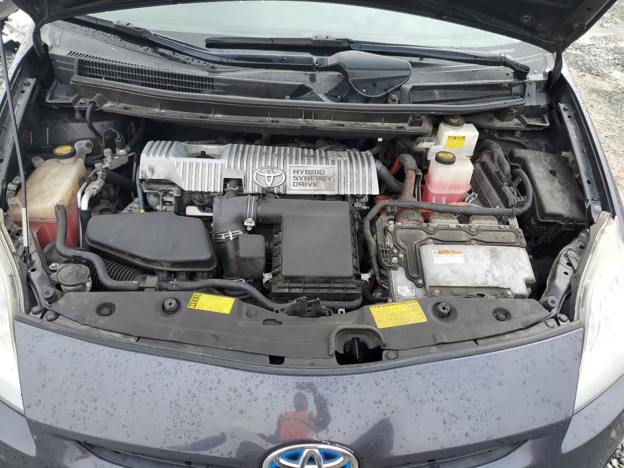 2011 Toyota Prius VIN JTDKN3DU7B1392738 Copart auction photo, rear end damage thumbnail 11