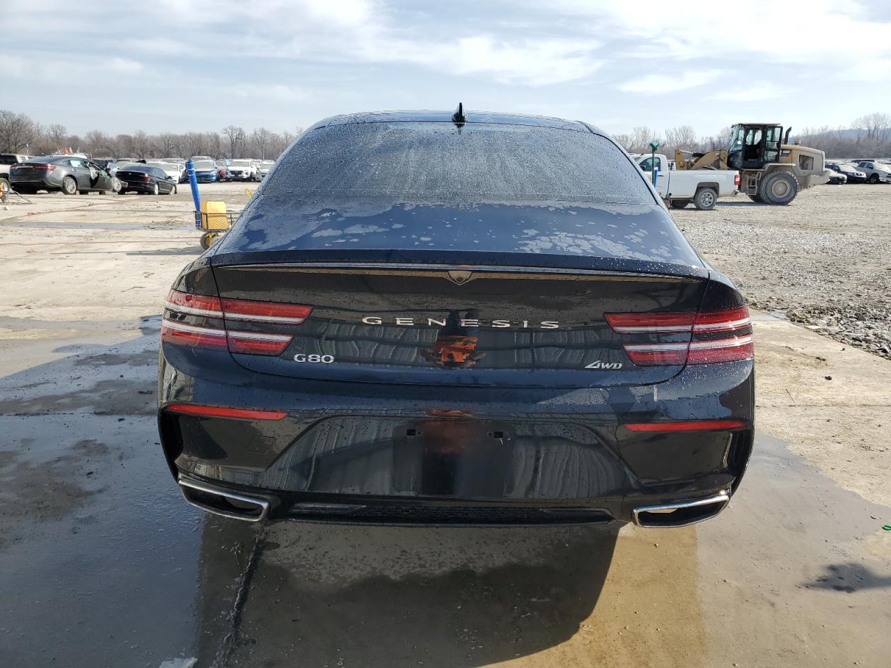 2023 Genesis G80 VIN KMTGA4SC7PU152193 Copart auction photo, front end / mechanical damage thumbnail 6