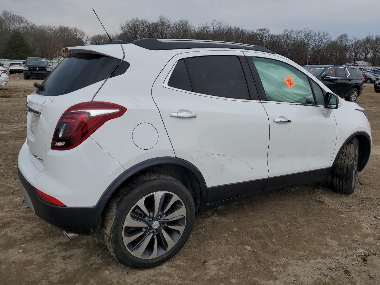 2019 Buick Encore VIN KL4CJCSM9KB841666 Copart auction photo, front end / minor dent/scratches damage thumbnail 3