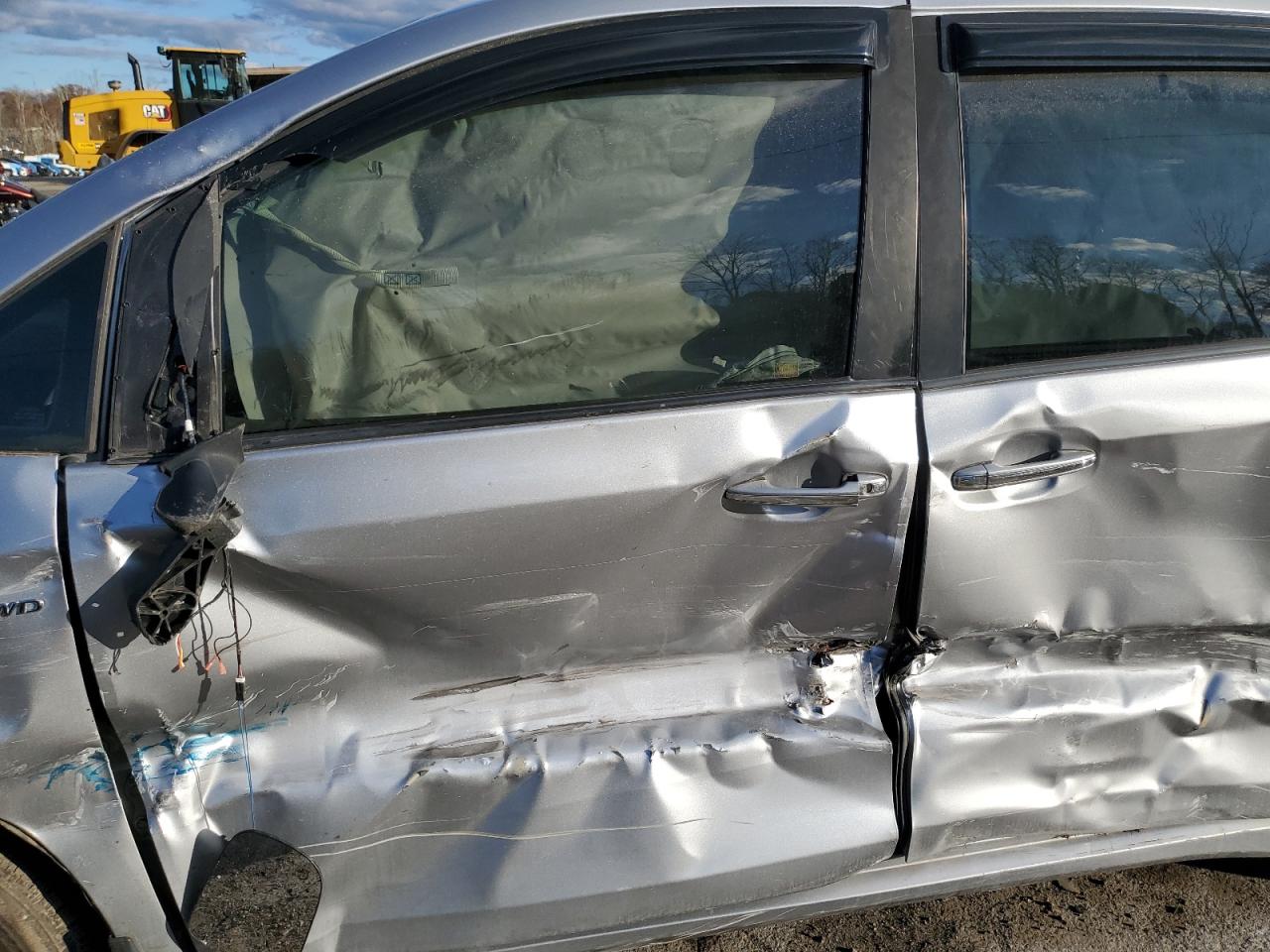 2018 Toyota Sienna VIN 5TDDZ3DC8JS207330 Copart auction photo, front end / side damage thumbnail 7