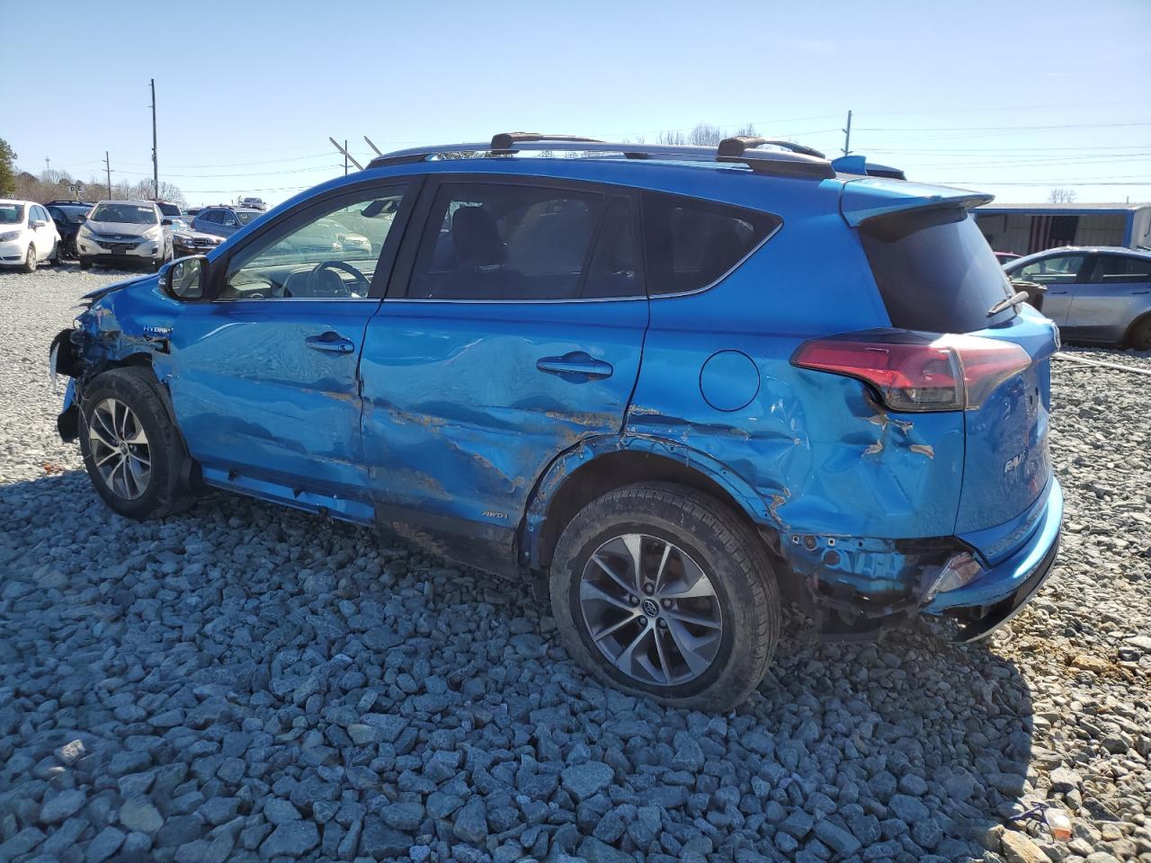 2017 Toyota RAV 4 VIN JTMRJREV5HD091624 Copart auction photo, side / minor dent/scratches damage thumbnail 2