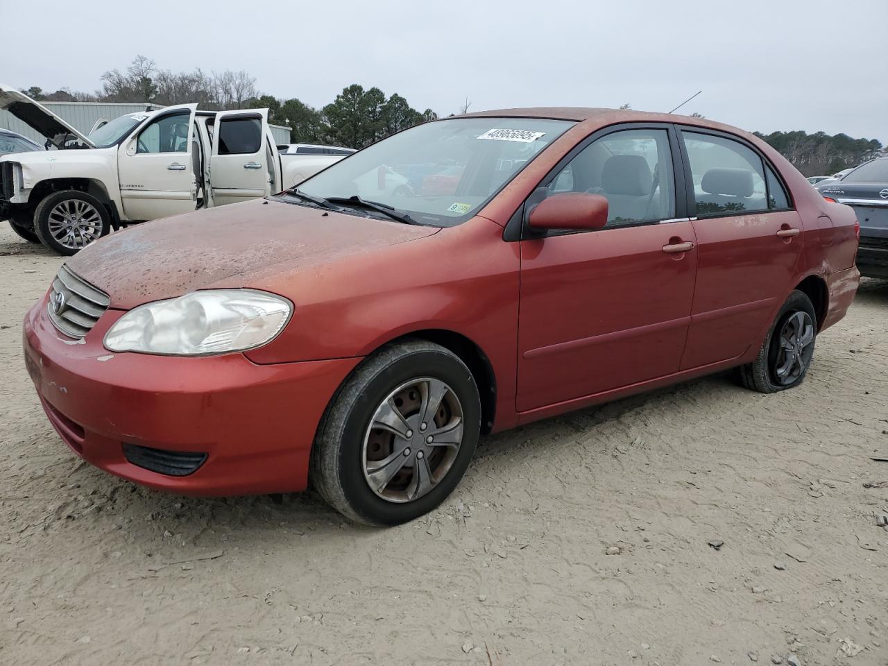 2003 Toyota Corolla VIN 1NXBR32EX3Z164860
