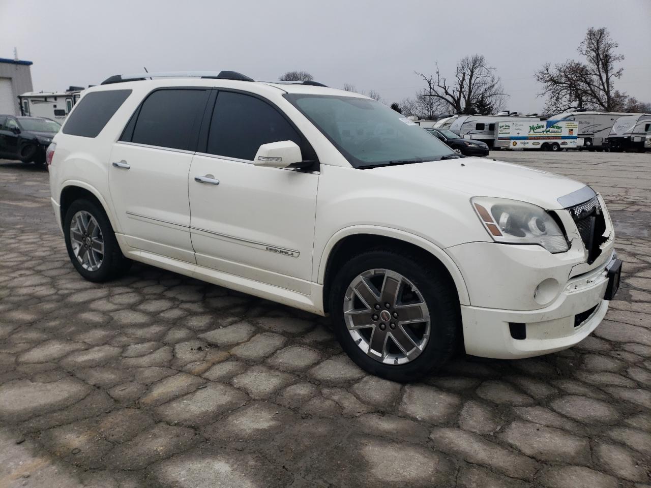 2012 GMC Acadia VIN 1GKKRTED4CJ297966 Copart auction photo, front end damage thumbnail 4