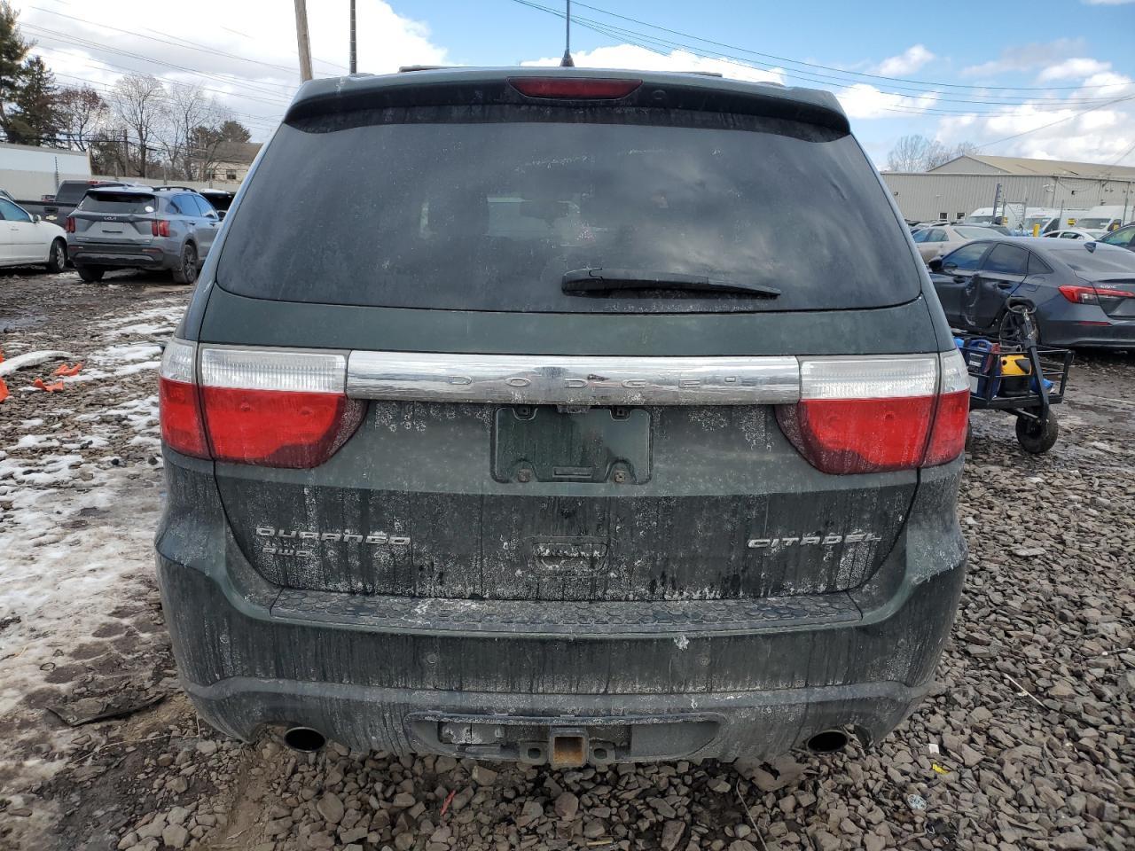 2011 Dodge Durango VIN 1D4SE5GT8BC595322 Copart auction photo, front end damage thumbnail 6