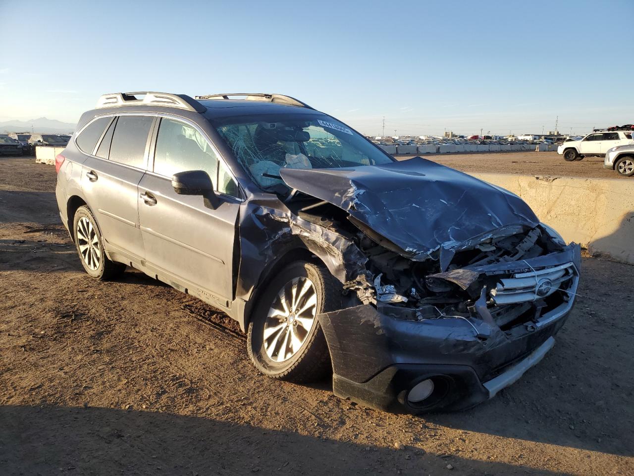 2016 Subaru Outback VIN 4S4BSANC2G3210650 Copart auction photo, front end / undercarriage damage thumbnail 4