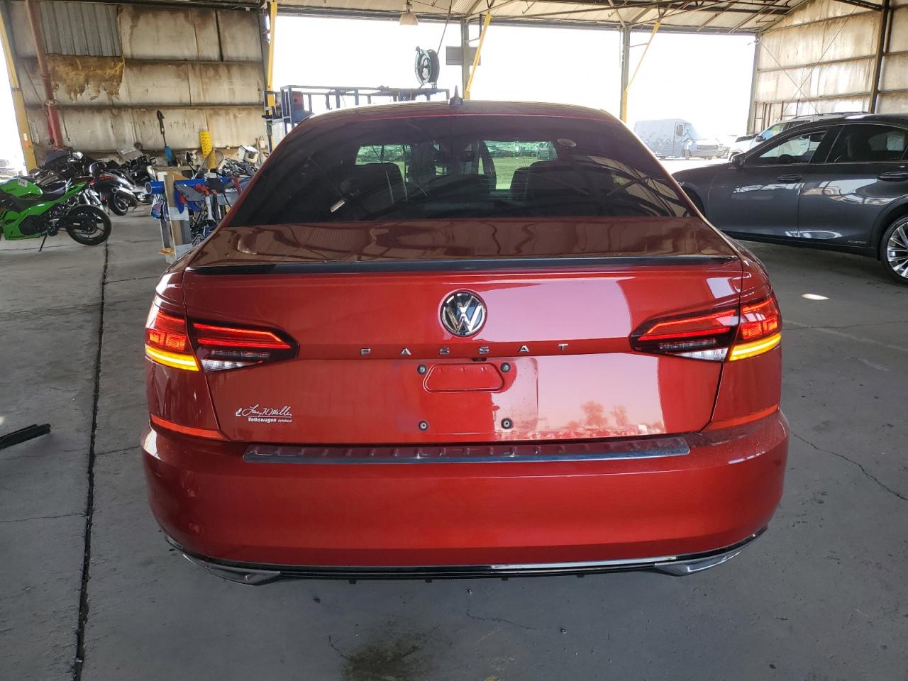 2020 Volkswagen Passat VIN 1VWMA7A30LC022760 Copart auction photo, front end damage thumbnail 6