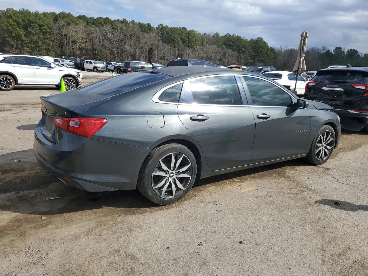 2016 Chevrolet Malibu VIN 1G1ZF5SX1GF349617 Copart auction photo, front end / side damage thumbnail 3