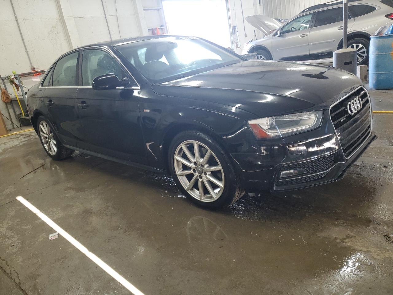 2014 Audi A4 VIN WAUFFAFL4EN035194 Copart auction photo, rear end damage thumbnail 4