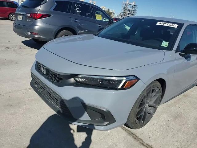 2022 Honda Civic VIN 19XFL2H81NE008565 Copart auction photo, side damage thumbnail 11