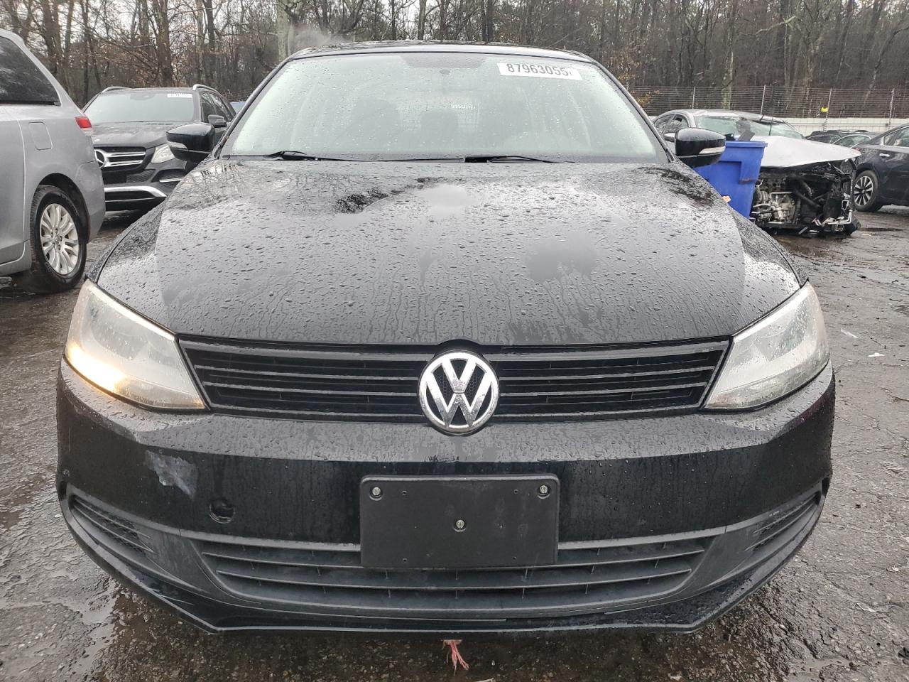2014 Volkswagen Jetta VIN 3VWD17AJ3EM396800 Copart auction photo, rear end damage thumbnail 5