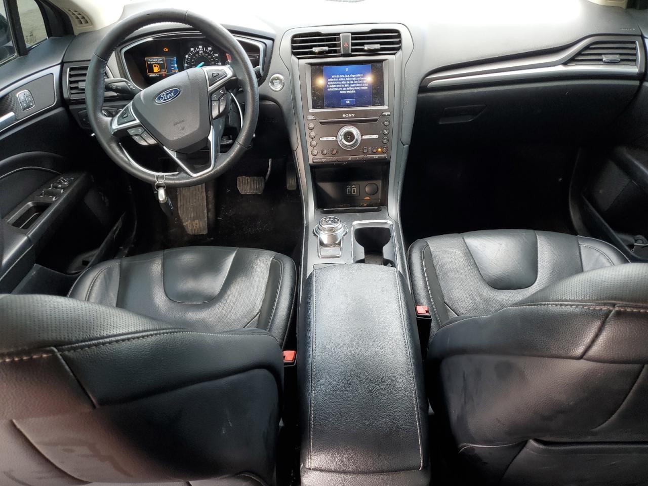 2020 Ford Fusion VIN 3FA6P0D9XLR133017 Copart auction photo, water/flood damage thumbnail 8