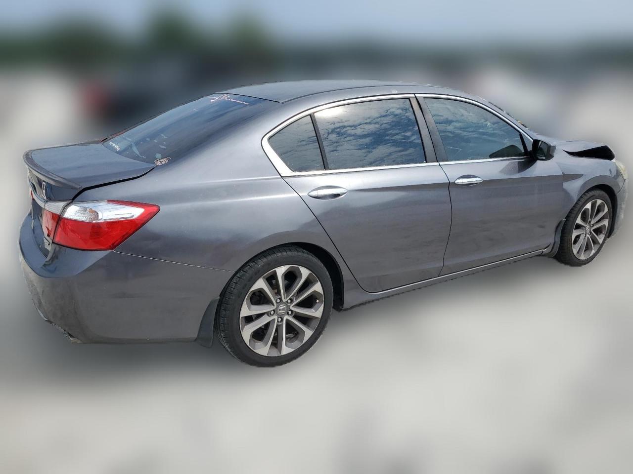 2013 Honda Accord VIN 1HGCR2E56DA121927 Copart auction photo, front end / rear end damage thumbnail 3