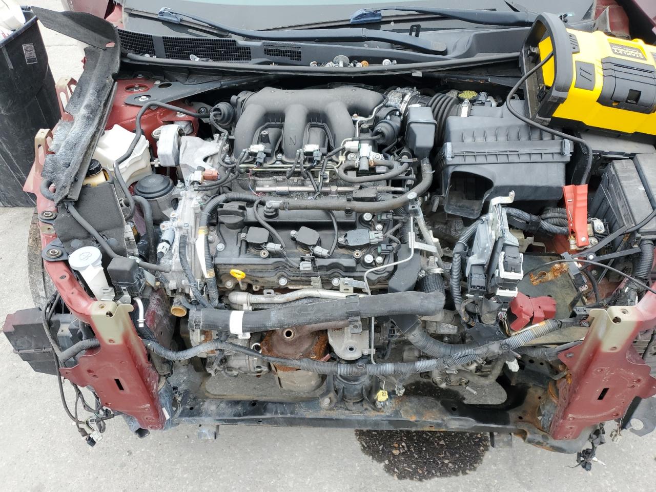 2017 Nissan Maxima VIN 1N4AA6AP6HC380770 Copart auction photo, front end damage thumbnail 11