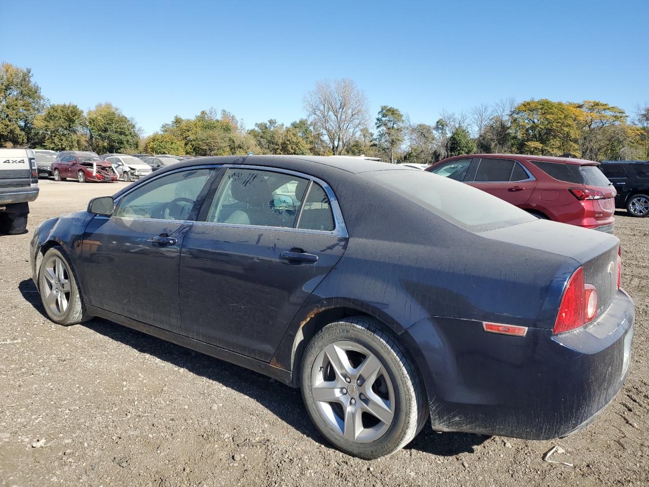 2011 Chevrolet Malibu VIN 1G1ZA5EU2BF354690 Copart auction photo, side / undercarriage damage thumbnail 2