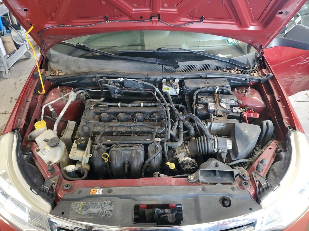 2010 Ford Focus VIN 1FAHP3FN7AW228911 Copart auction photo, side damage thumbnail 11