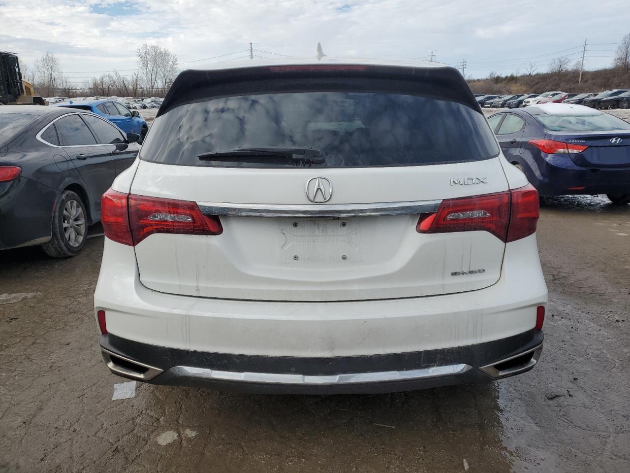 2018 Acura MDX VIN 5J8YD4H31JL010275 Copart auction photo, front end damage thumbnail 6