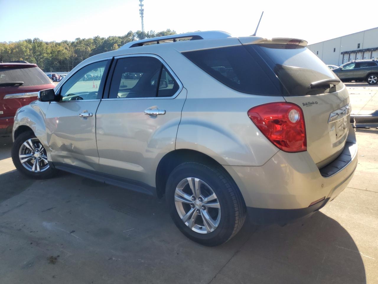 2013 Chevrolet Equinox VIN 2GNALFEK4D6255148 Copart auction photo, front end / side damage thumbnail 2
