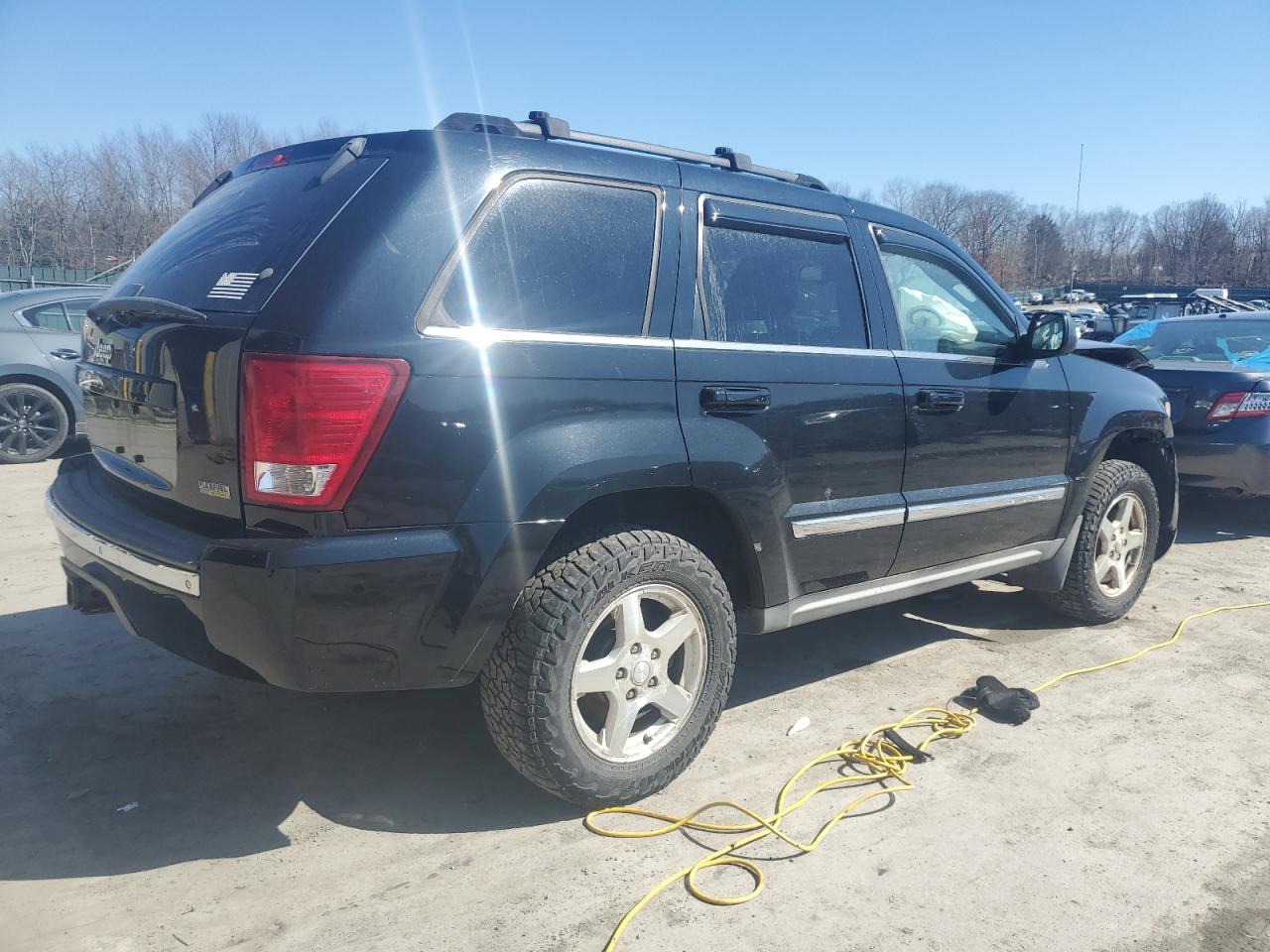 2007 Jeep Grand Cherokee VIN 1J8HR58P57C614549 Copart auction photo, front end / undercarriage damage thumbnail 3