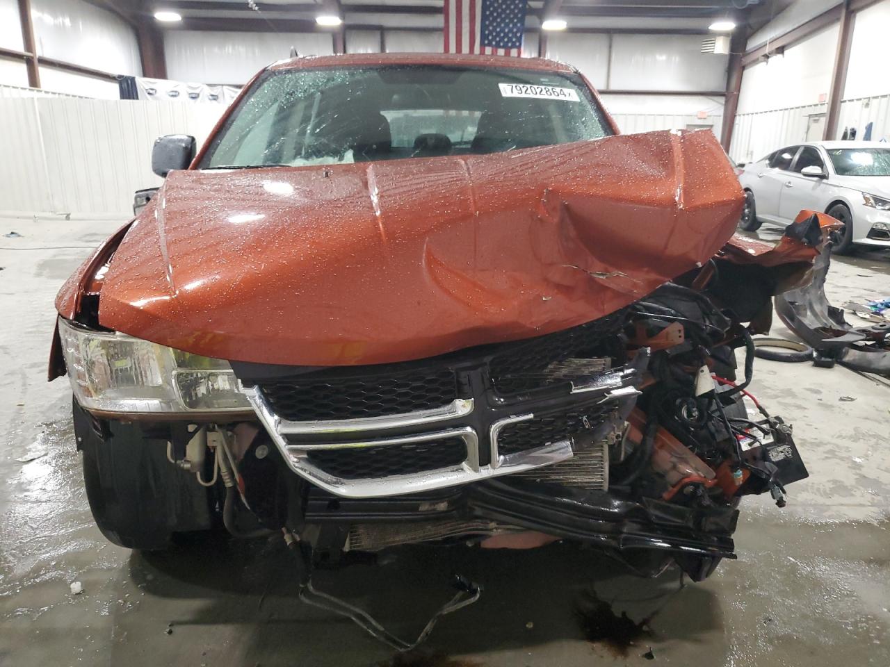 2013 Dodge Journey VIN 3C4PDCAB3DT509559 Copart auction photo, front end damage thumbnail 5