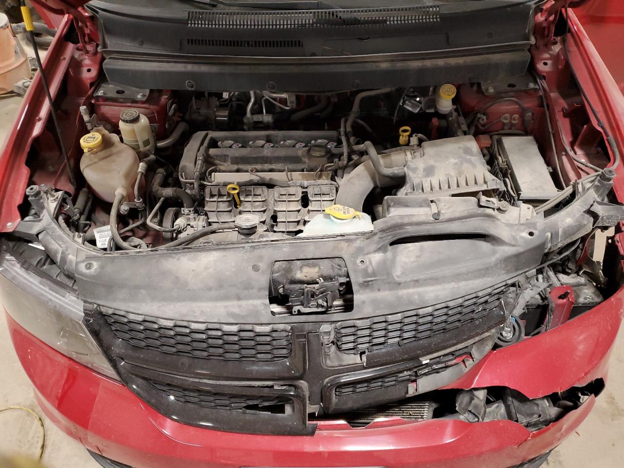 2018 Dodge Journey VIN 3C4PDCGB5JT187283 Copart auction photo, front end damage thumbnail 12