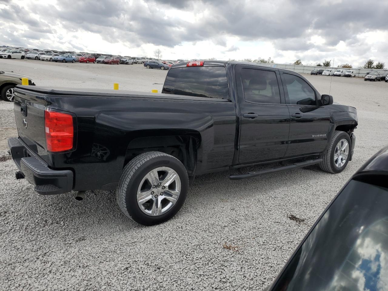 2018 Chevrolet Silverado VIN 3GCPCPEC9JG168153 Copart auction photo, front end damage thumbnail 3