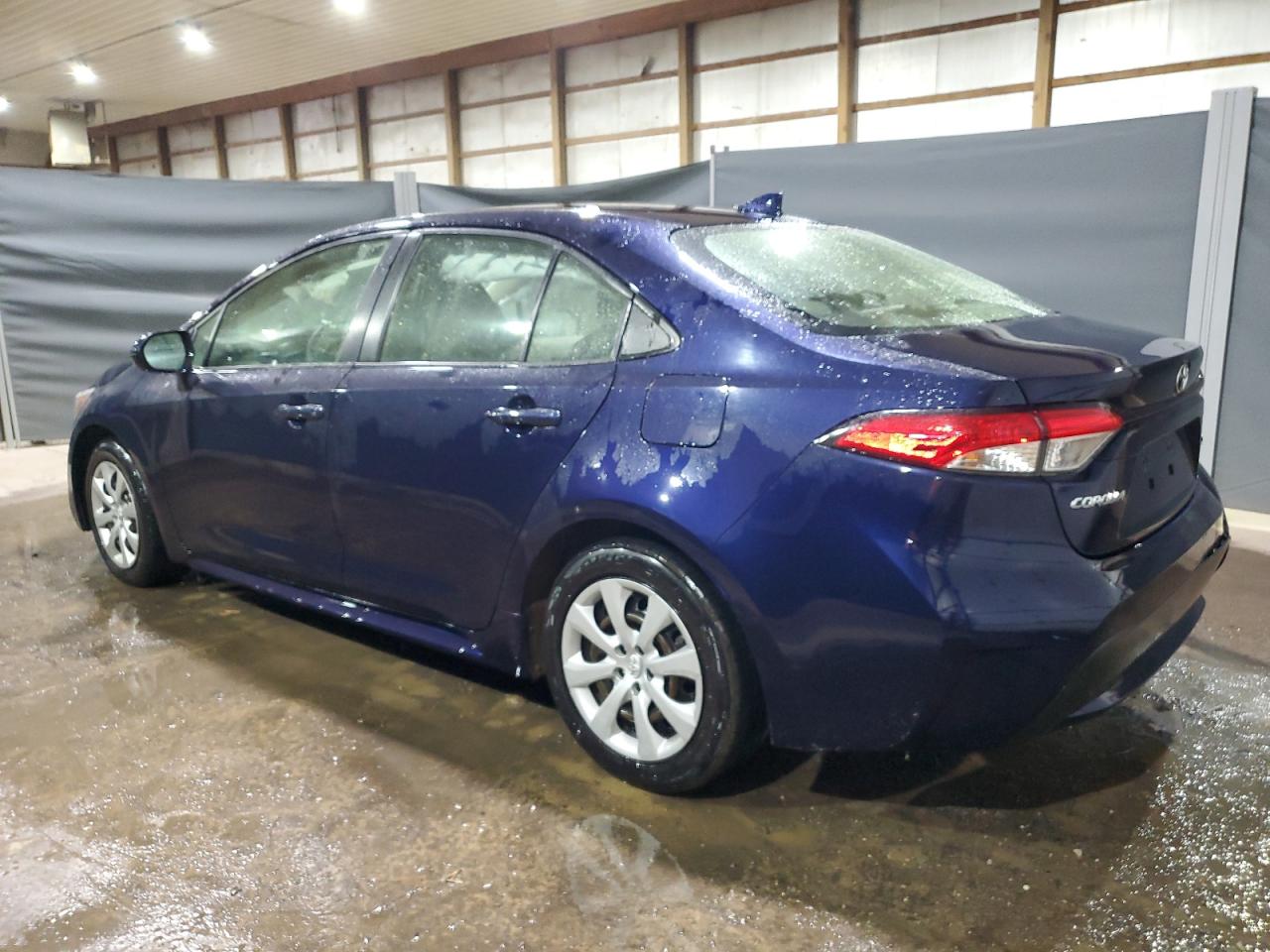 2021 Toyota Corolla VIN JTDEPMAE4MJ159851 Copart auction photo, side / rear end damage thumbnail 2