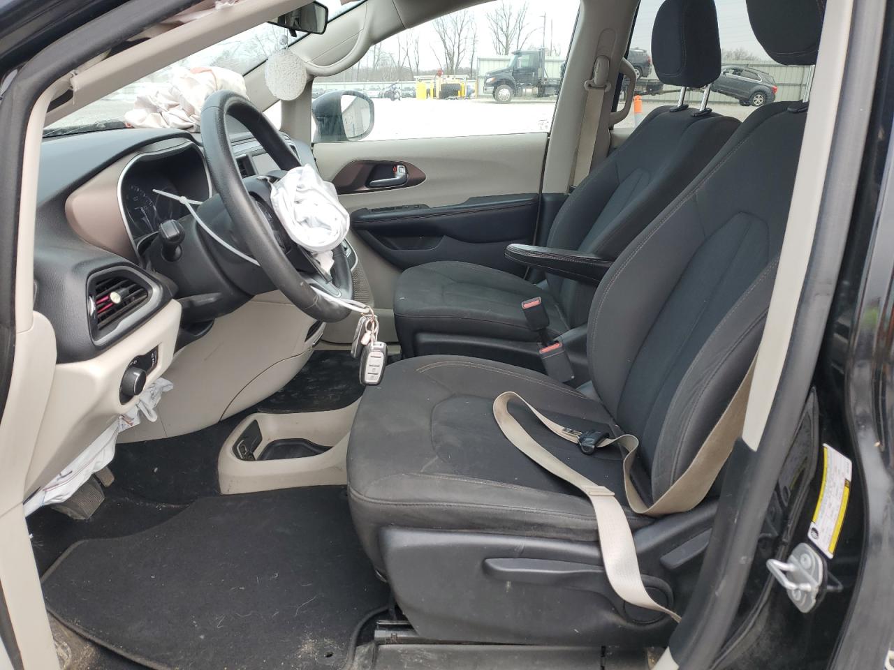 2018 Chrysler Pacifica VIN 2C4RC1AG7JR316163 Copart auction photo, front end damage thumbnail 7
