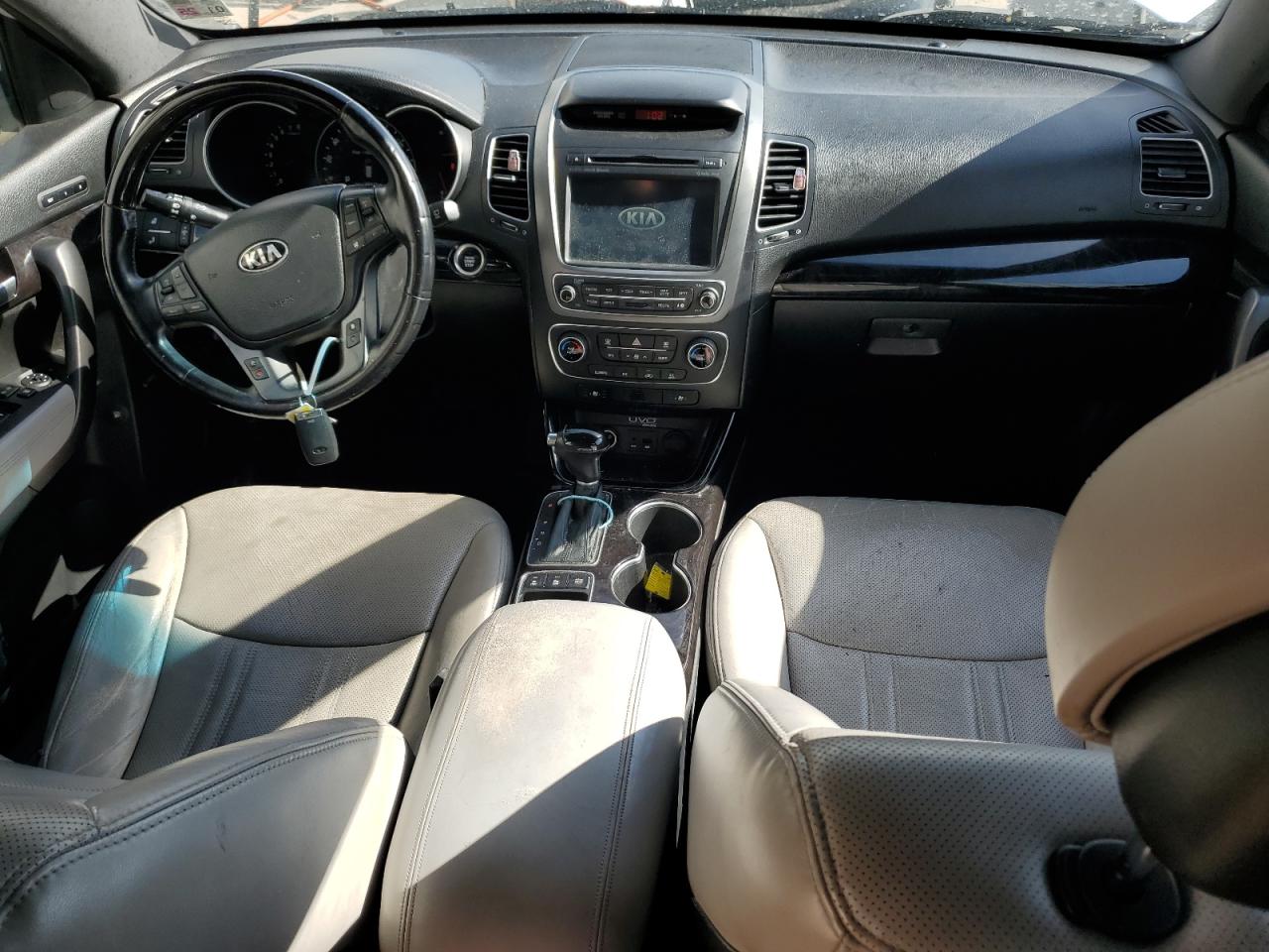 2014 KIA Sorento VIN 5XYKW4A70EG470105 Copart auction photo, front end damage thumbnail 8