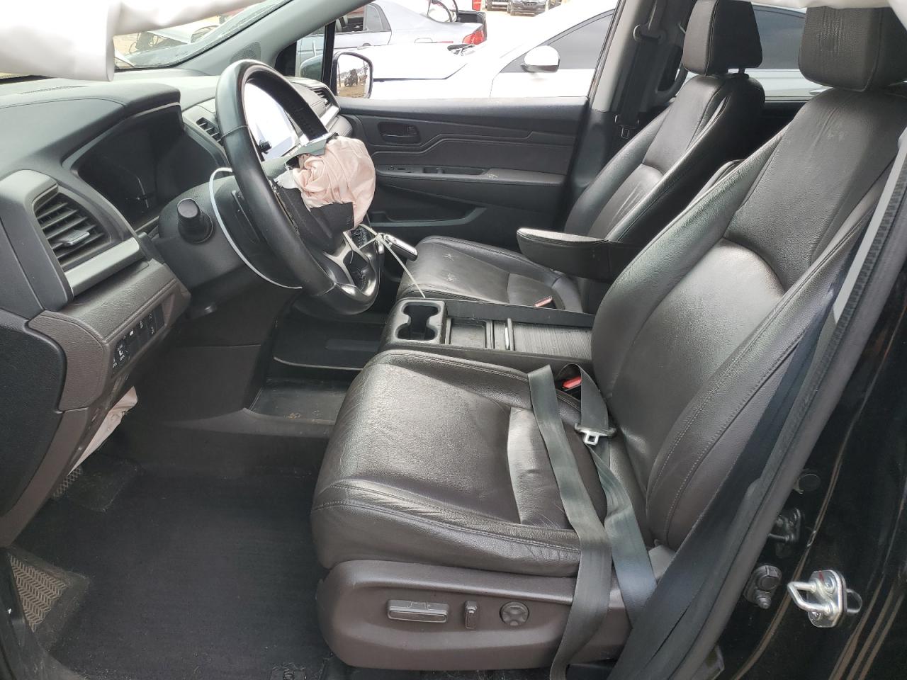 2018 Honda Odyssey VIN 5FNRL6H79JB047601 Copart auction photo, front end / side damage thumbnail 7