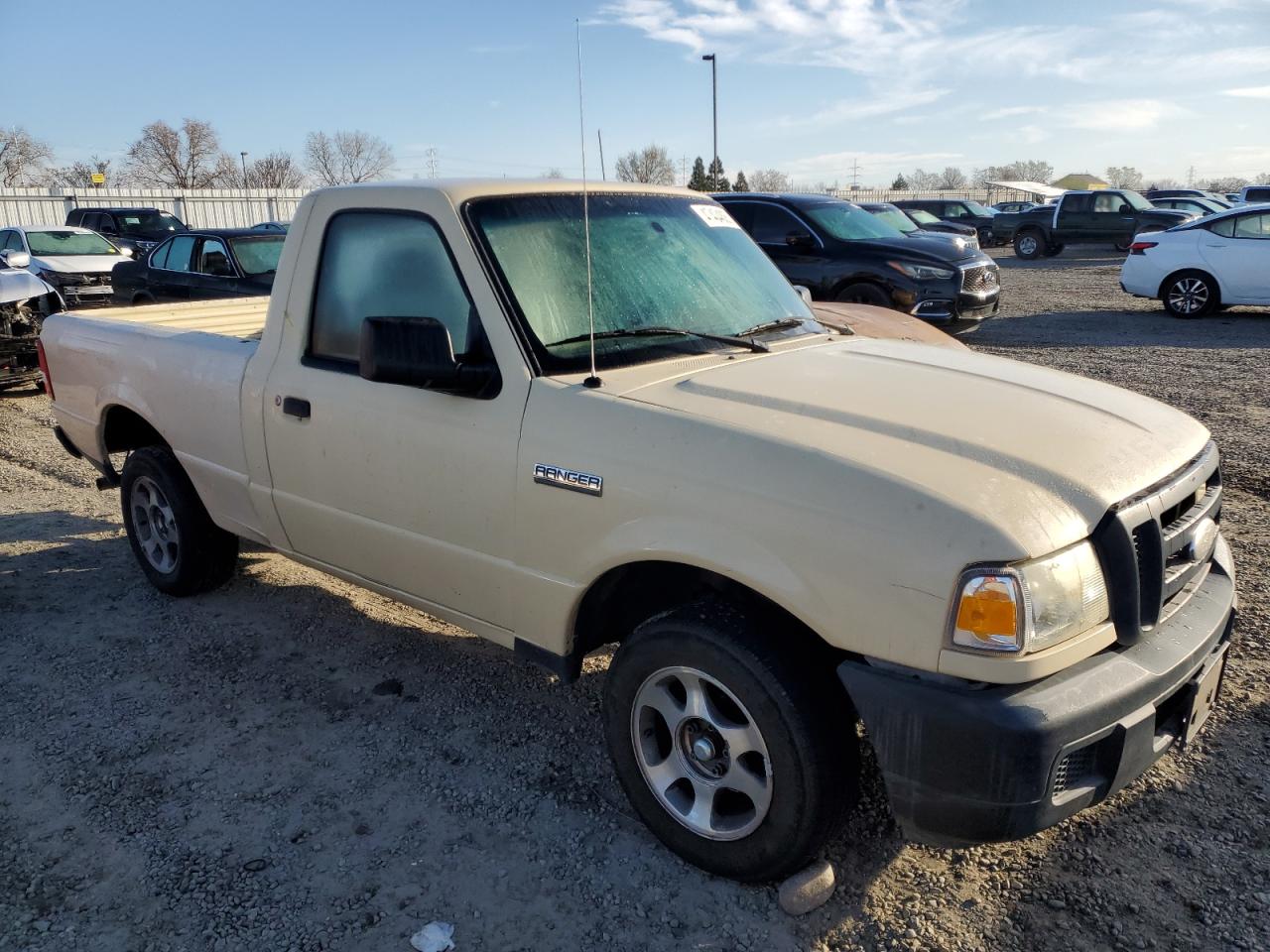 2006 Ford Ranger VIN 1FTYR10D06PA23456 Copart auction photo, side damage thumbnail 4