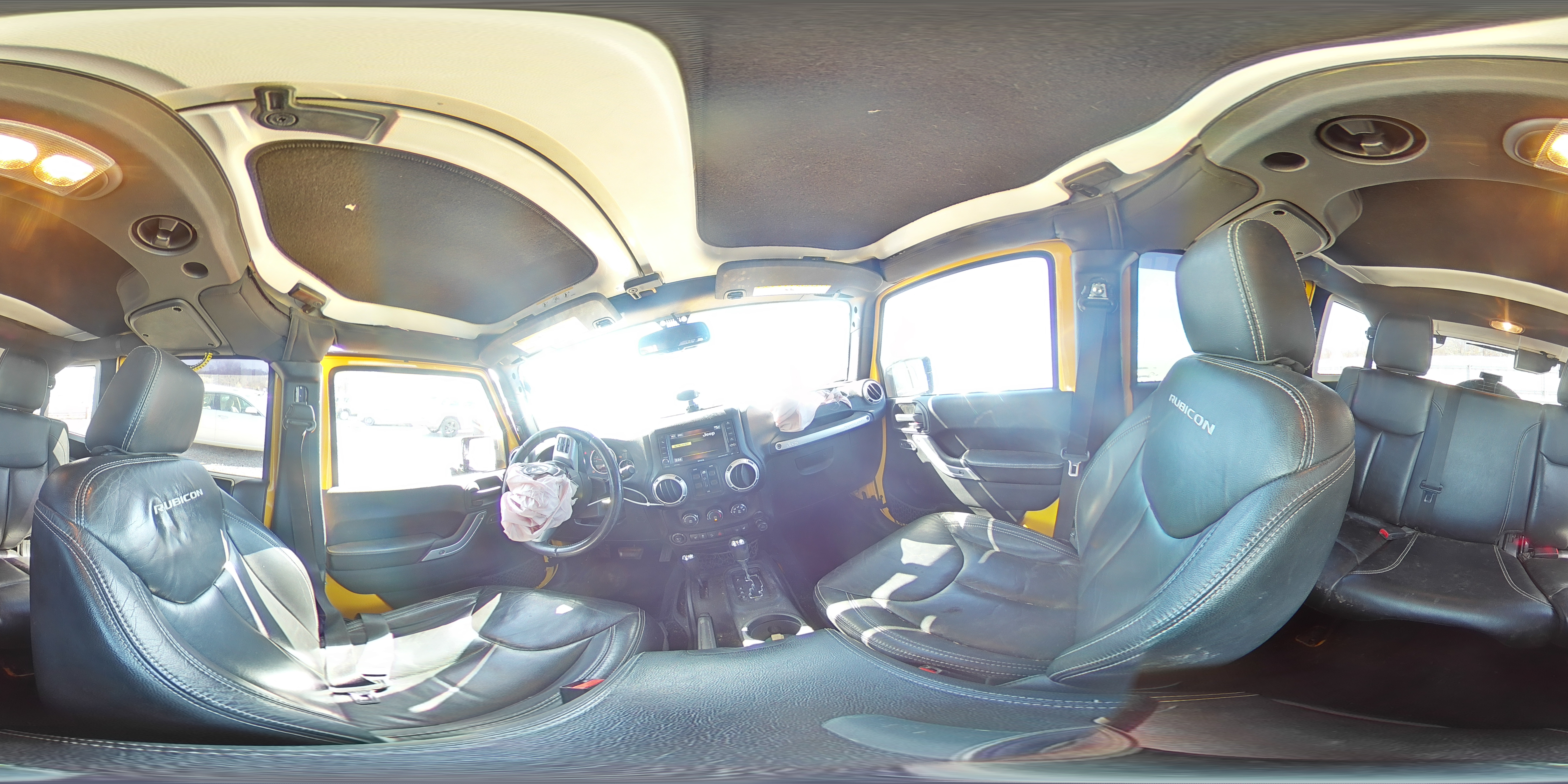 2015 Jeep Wrangler VIN 1C4BJWFG0FL561769 Copart auction photo, front end / side damage thumbnail 14
