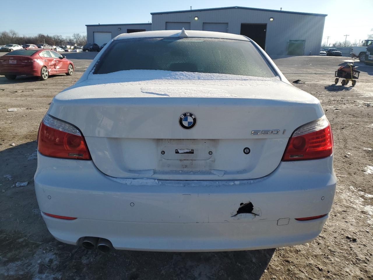 2010 BMW 5er VIN WBANW5C5XACT34705 Copart auction photo, front end / minor dent/scratches damage thumbnail 6