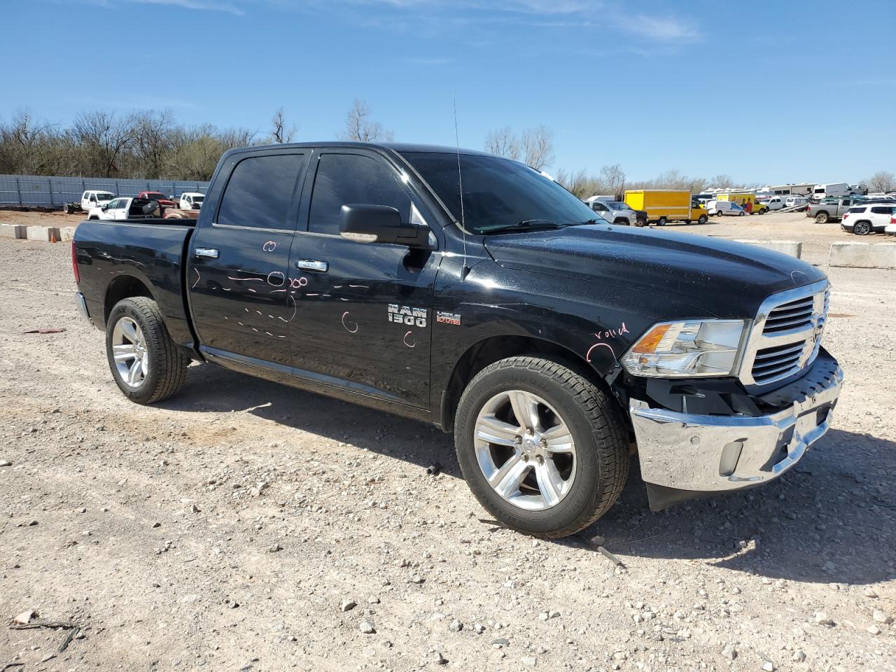 2014 RAM 1500 VIN 1C6RR6LT3ES456826 Copart auction photo, all over damage thumbnail 4