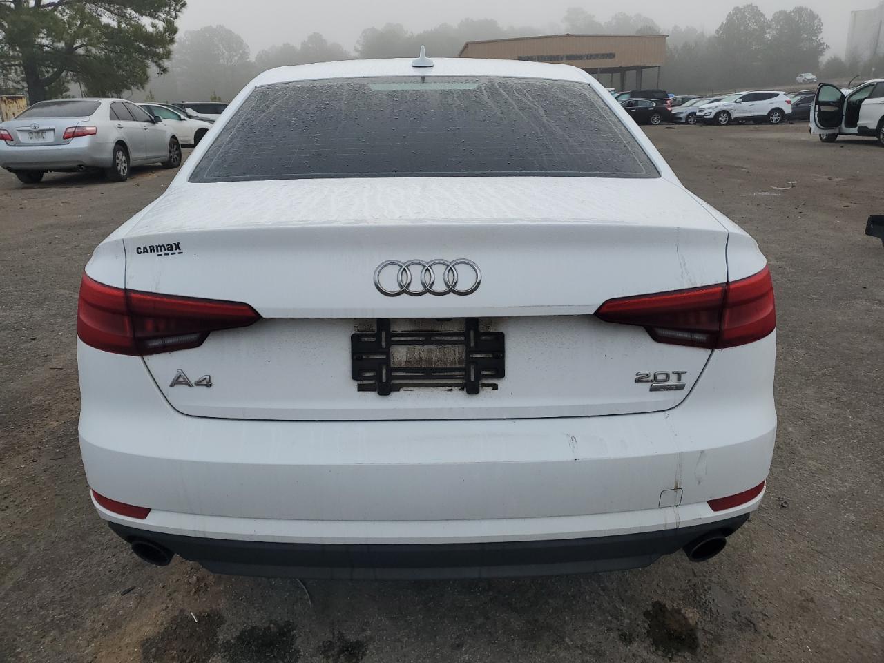 2017 Audi A4 VIN WAUGMAF47HN065099 Copart auction photo, front end damage thumbnail 6