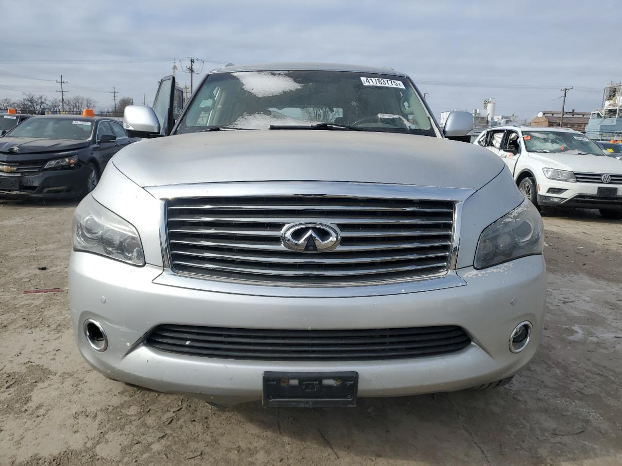 2012 Infiniti QX56 VIN JN8AZ2NE4C9015616 Copart auction photo, rear end damage thumbnail 5