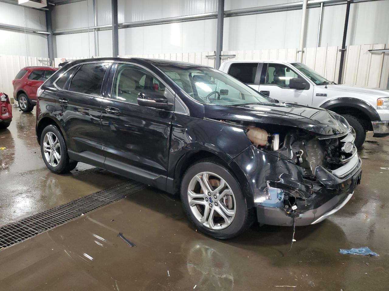 2016 Ford Edge VIN 2FMPK4K96GBB23625 Copart auction photo, front end damage thumbnail 4