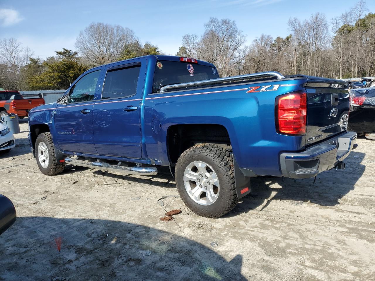 2018 Chevrolet Silverado VIN 3GCUKREC3JG415619 Copart auction photo, mechanical / all over damage thumbnail 2