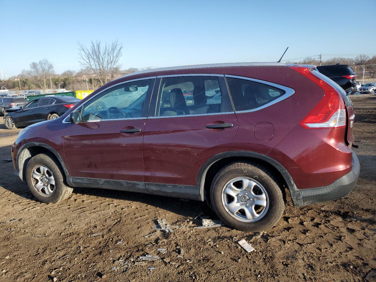 2013 Honda CR-V VIN 5J6RM4H35DL086986 Copart auction photo, rear end / minor dent/scratches damage thumbnail 2