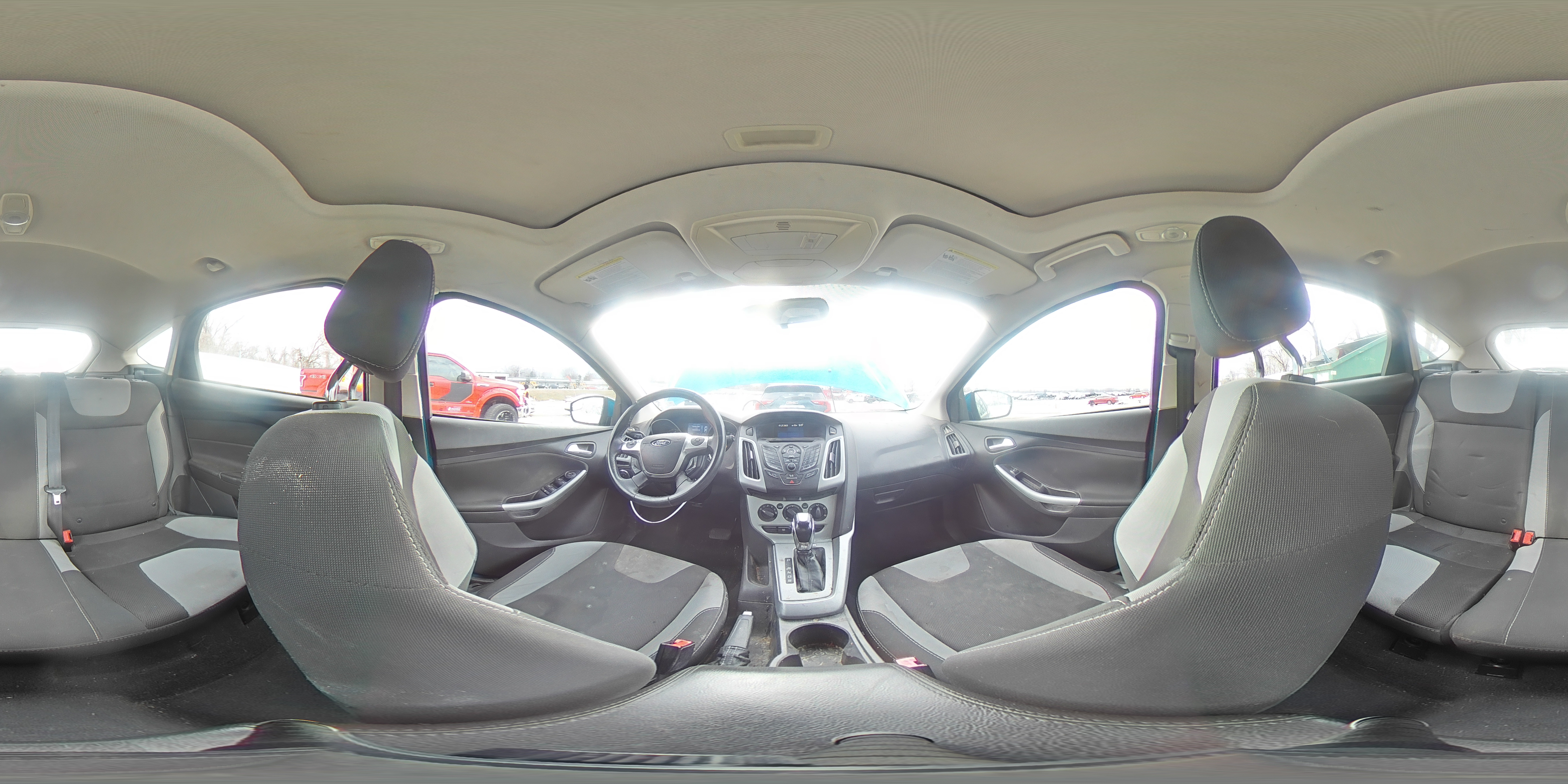 2012 Ford Focus VIN 1FAHP3K22CL290023 Copart auction photo, front end damage thumbnail 13