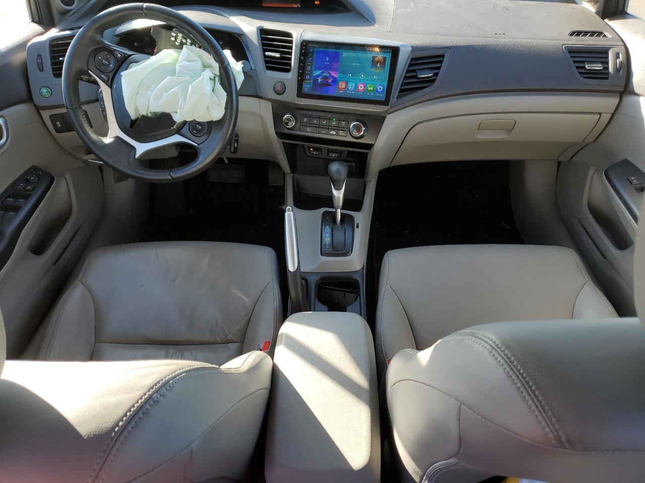 2012 Honda Civic VIN 19XFB2F93CE325016 Copart auction photo, front end / minor dent/scratches damage thumbnail 8