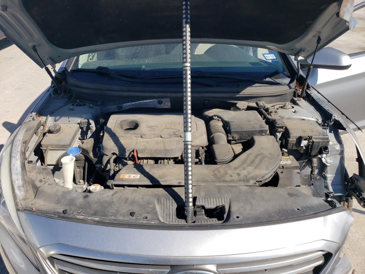 2017 Hyundai Sonata VIN 5NPE24AFXHH501647 Copart auction photo, all over / vandalism damage thumbnail 11