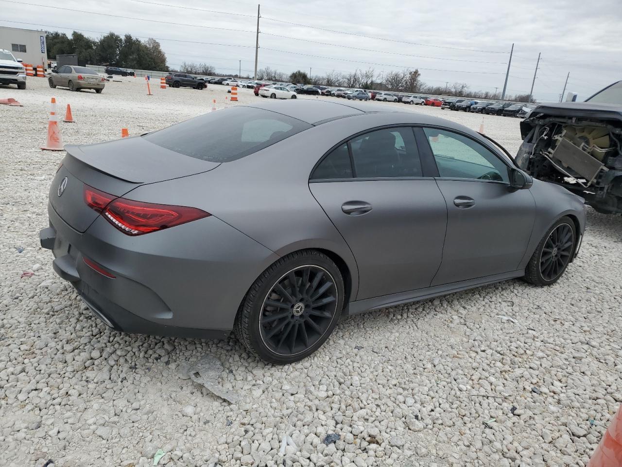 2020 Mercedes-Benz CLA-klasse VIN WDD5J4HB7LN070270 Copart auction photo, front end damage thumbnail 3