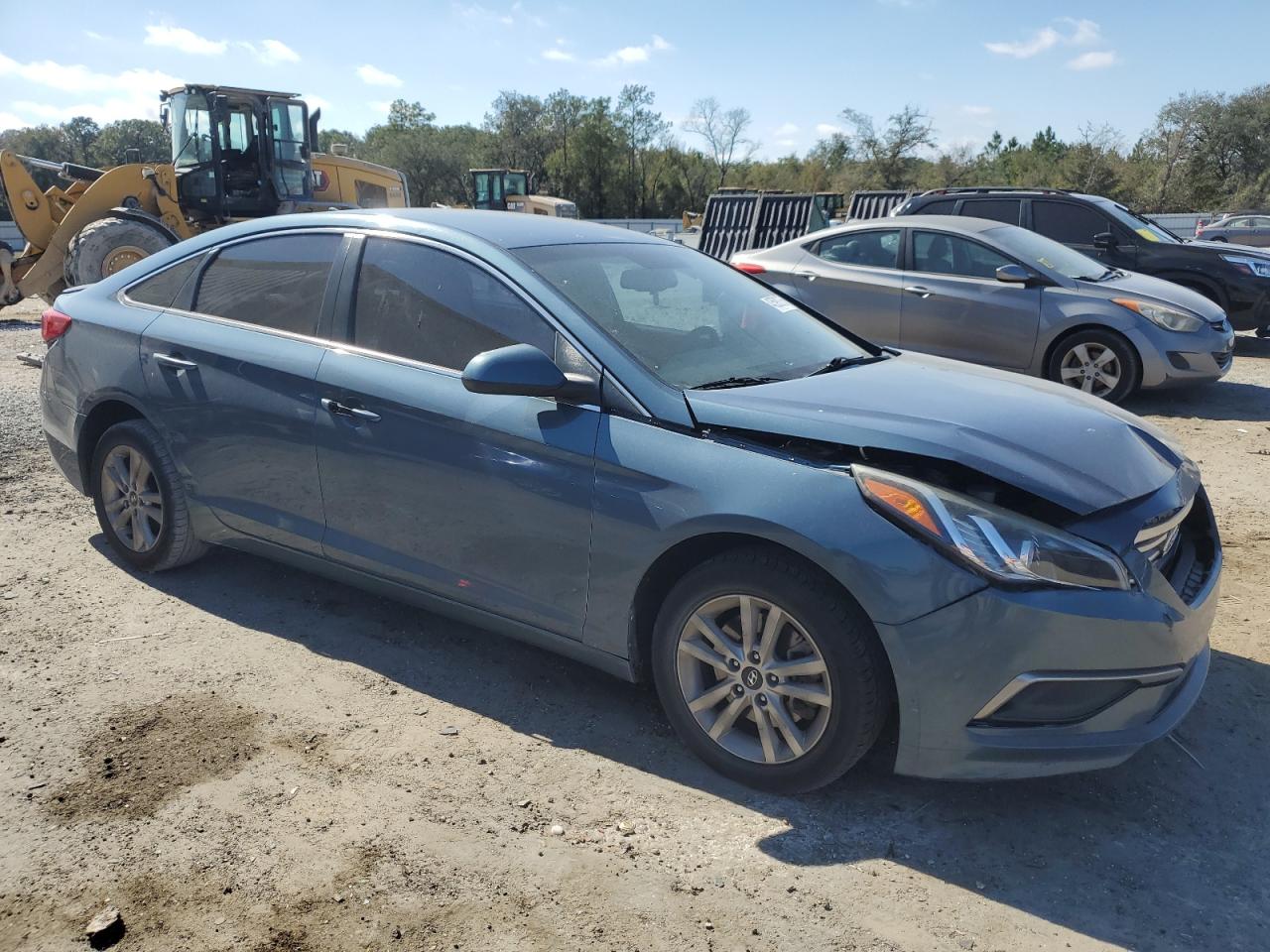 2016 Hyundai Sonata VIN 5NPE24AFXGH276094 Copart auction photo, front end damage thumbnail 4