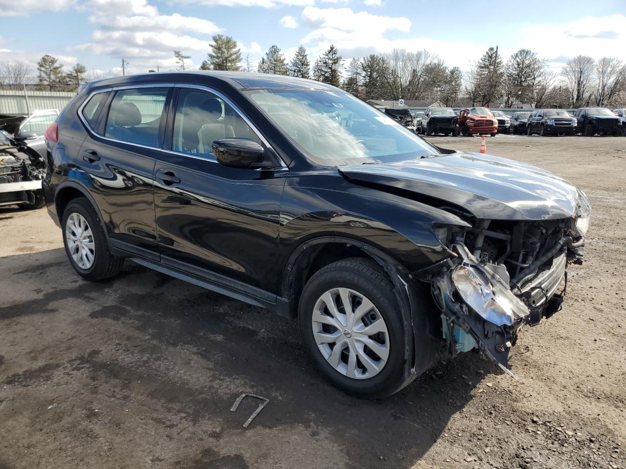 2019 Nissan Rogue VIN KNMAT2MV5KP514918 Copart auction photo, front end damage thumbnail 4