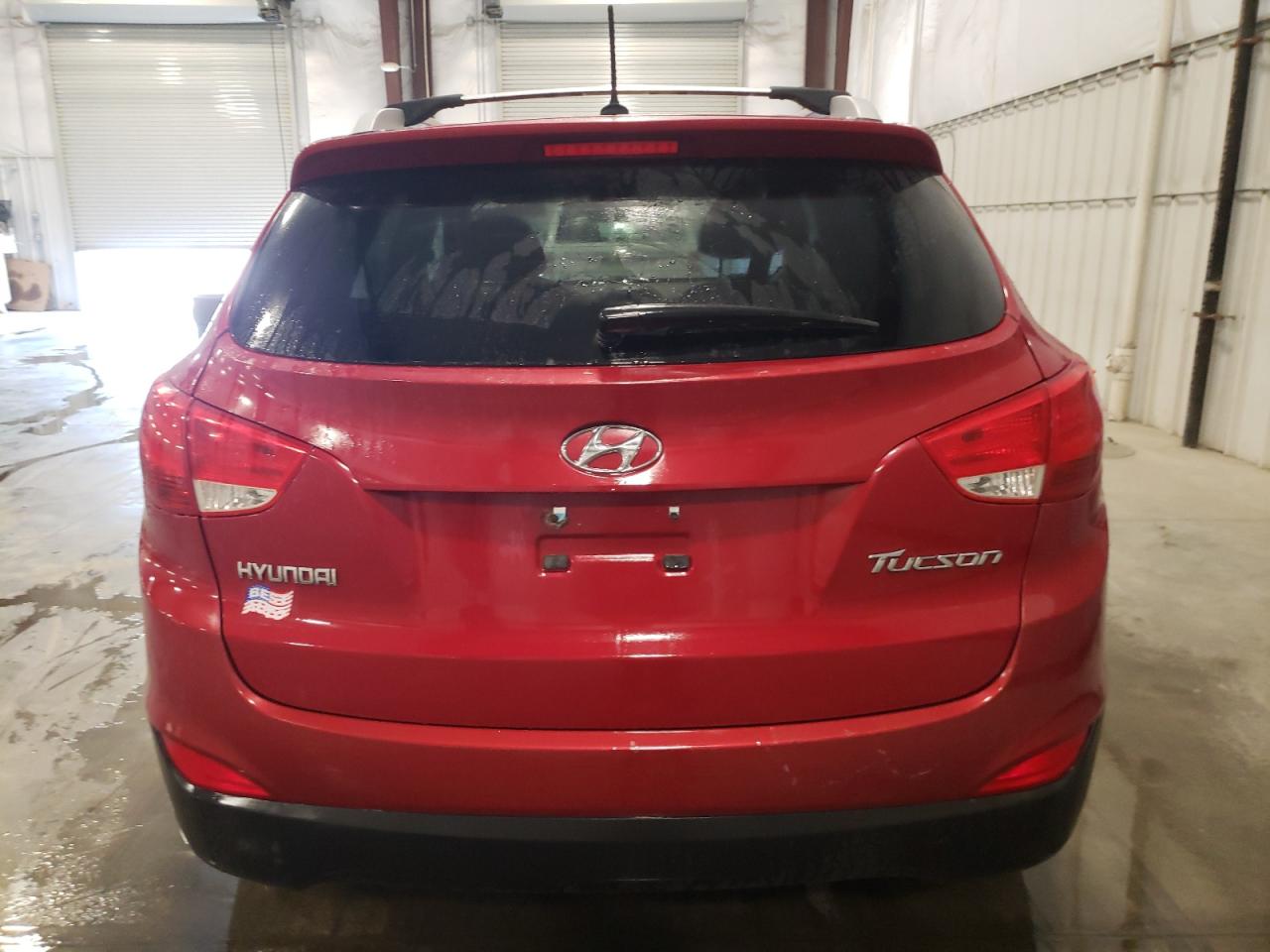 2012 Hyundai Tucson VIN KM8JU3AC1CU468850 Copart auction photo, burn damage thumbnail 6
