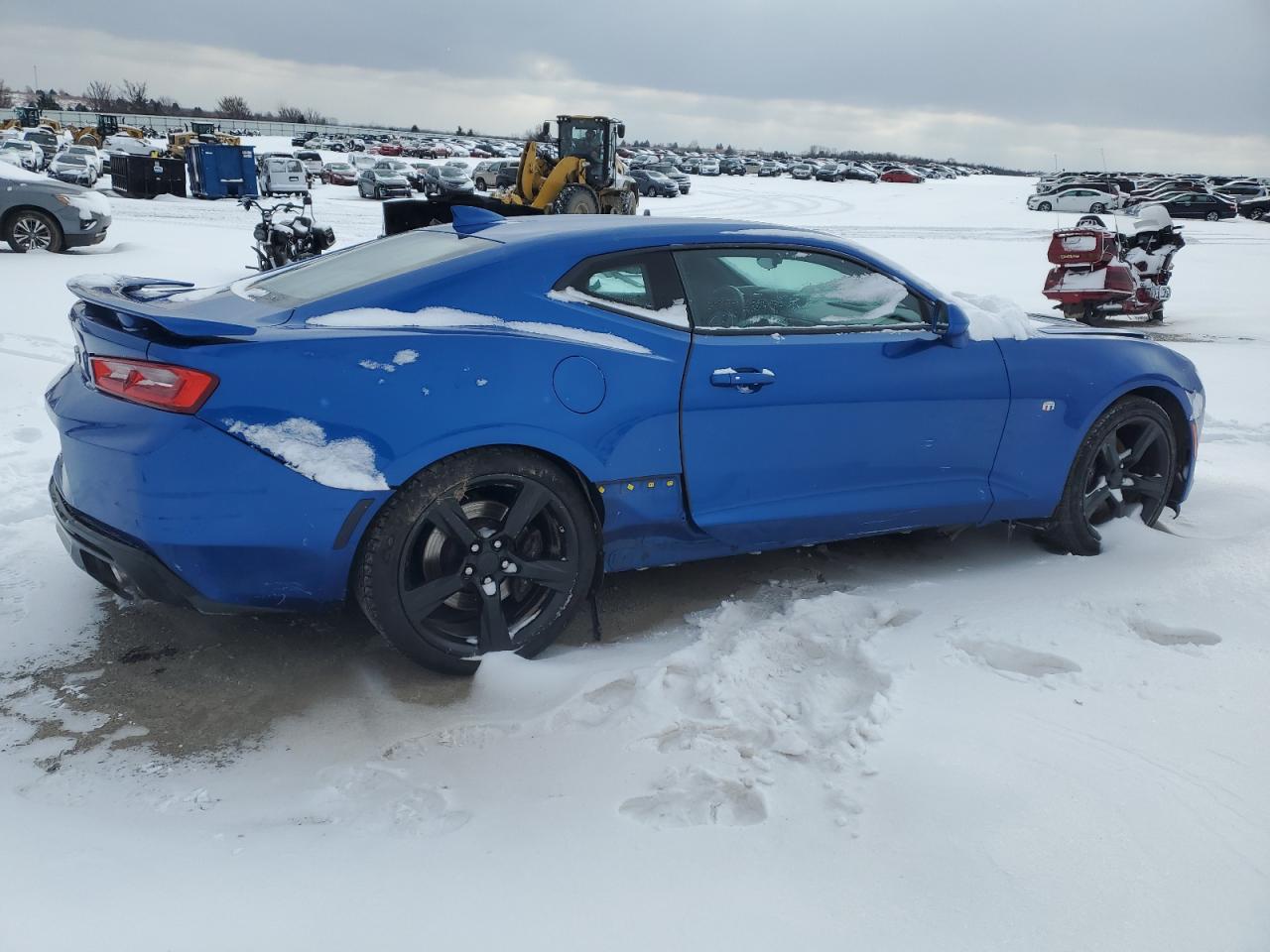 2017 Chevrolet Camaro VIN 1G1FF1R77H0113074 Copart auction photo, all over damage thumbnail 3