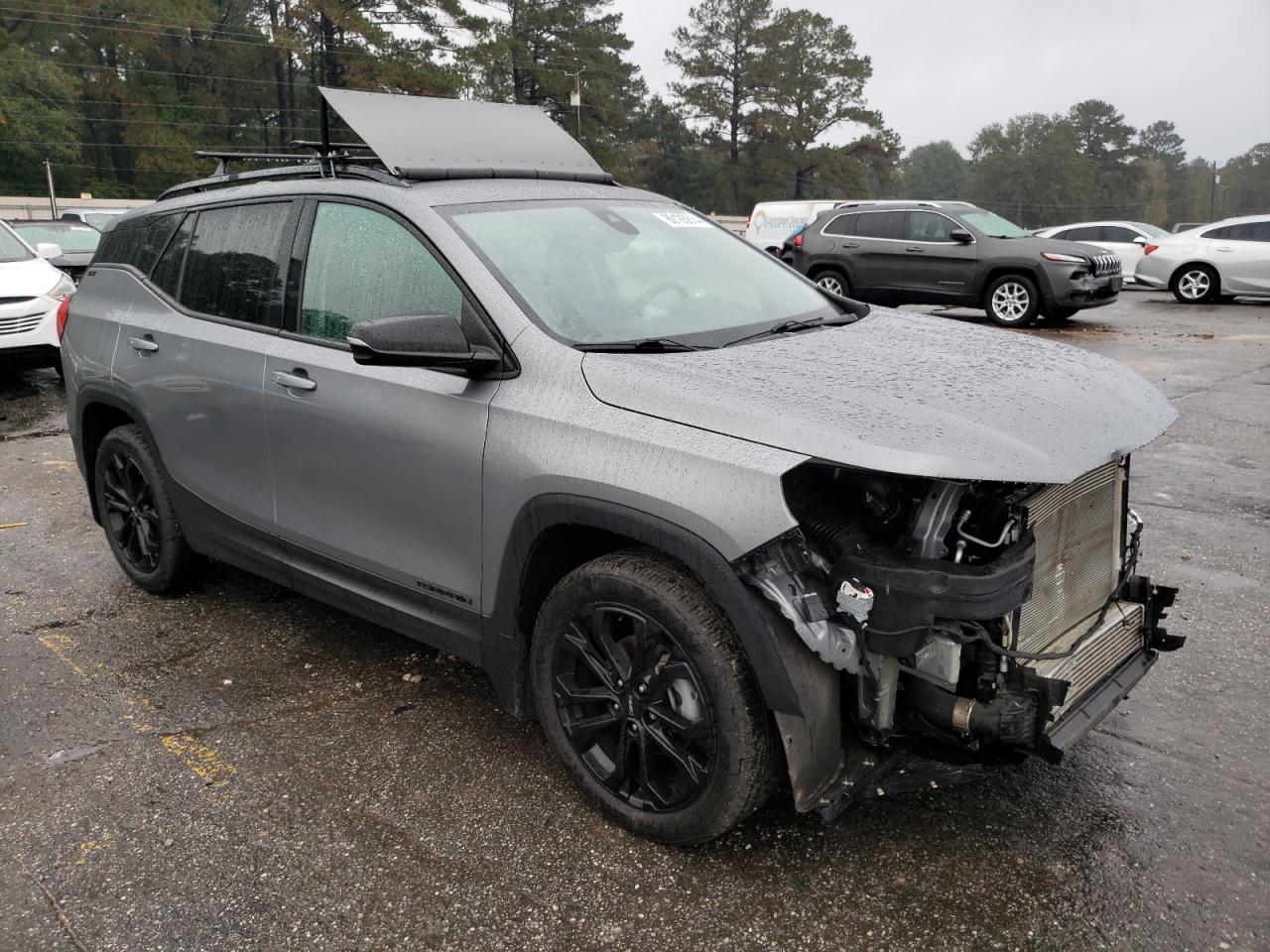 2020 GMC Terrain VIN 3GKALVEV8LL204652 Copart auction photo, front end damage thumbnail 4