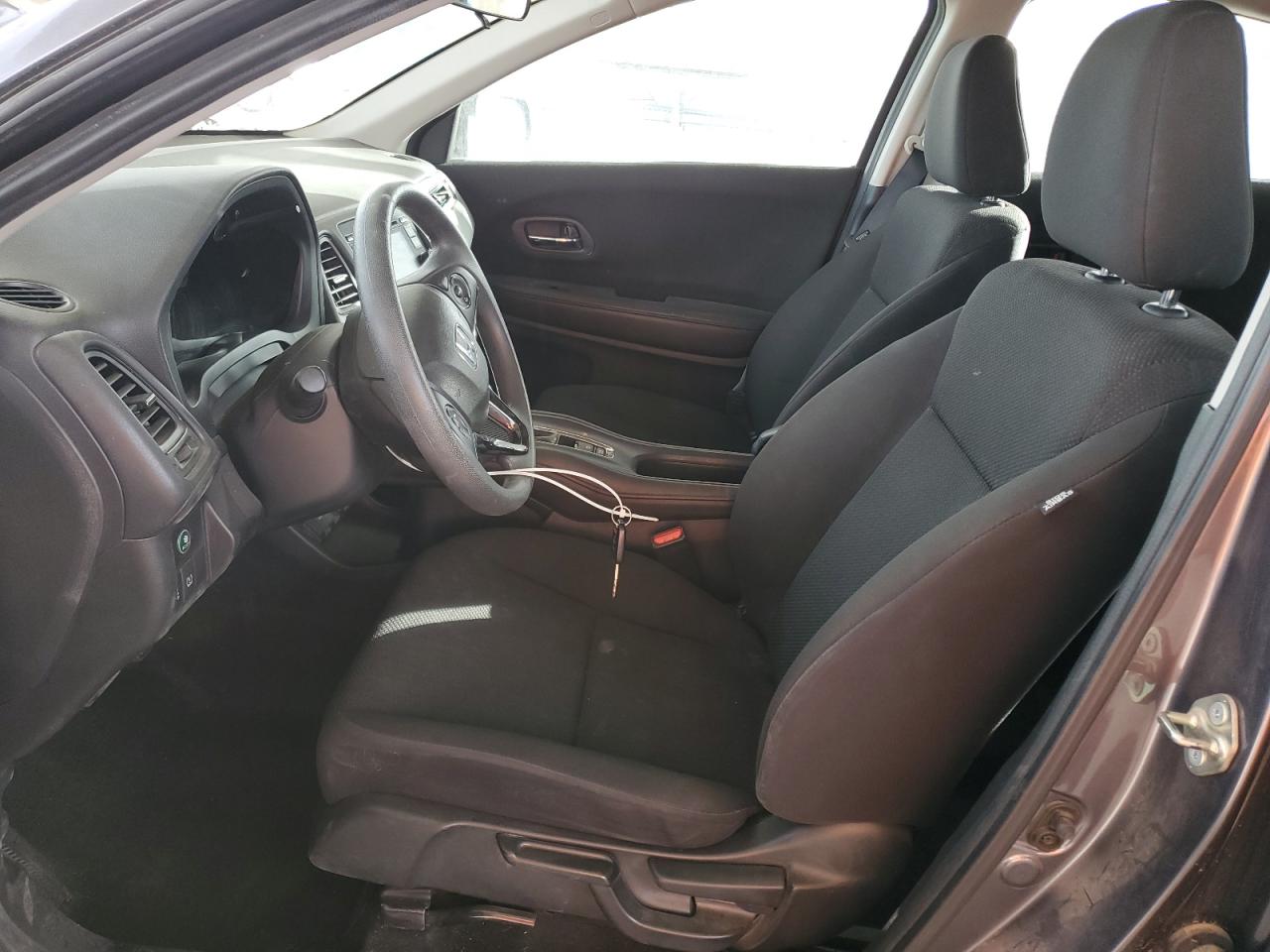 2017 Honda HR-V VIN 3CZRU5H3XHM714809 Copart auction photo, front end damage thumbnail 7