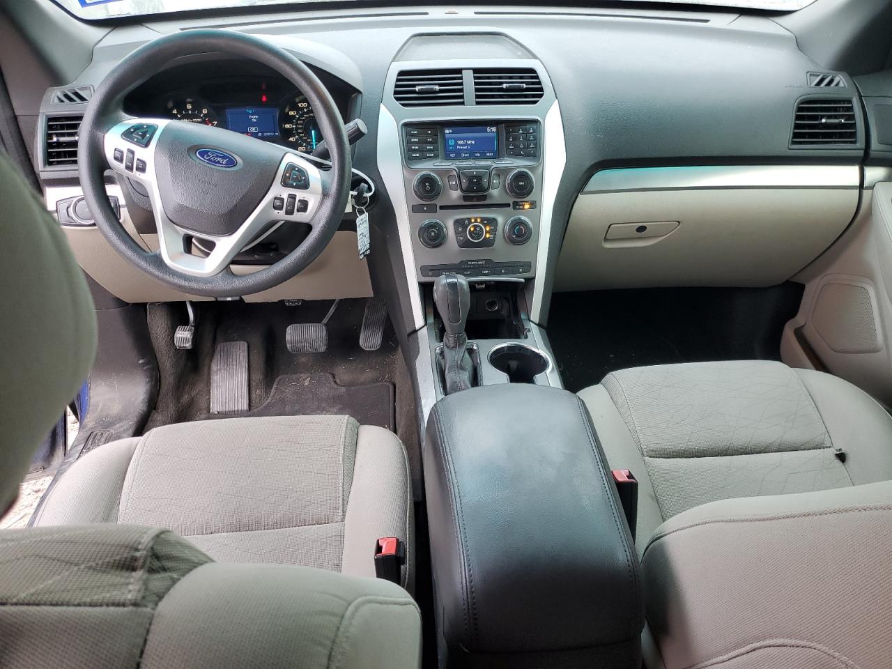 2014 Ford Explorer VIN 1FM5K7B89EGC34885 Copart auction photo, front end damage thumbnail 8