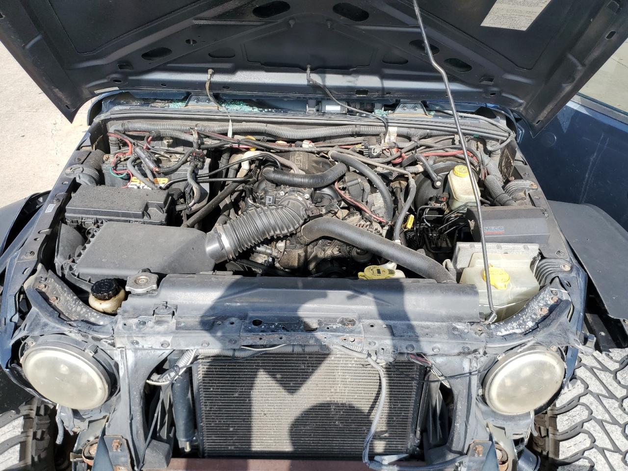 2007 Jeep Wrangler VIN 1J4FA24157L180505 Copart auction photo, all over / mechanical damage thumbnail 14